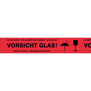 Vorsicht Glas! | Bänder und Markierungen