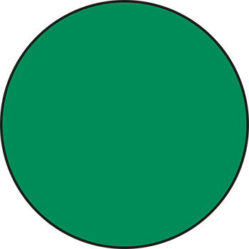 Grün | Bedruckte Lageretiketten