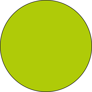 Grün | Lageretiketten in Leuchtfarben