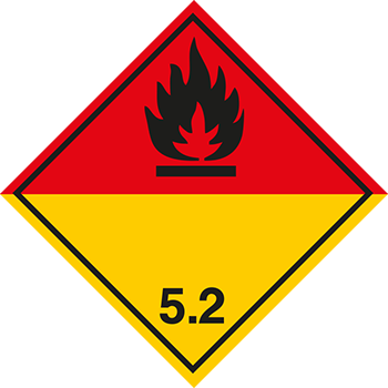 Organische Peroxide | Gefahrgutetiketten