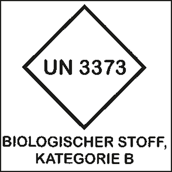 Biologischer Stoff | Gefahrgutetiketten