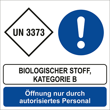 Biologischer Stoff | Gefahrgutetiketten