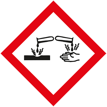 Ätzwirkung | Gefahrstoffetiketten