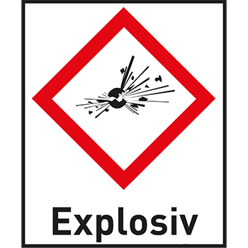 Explosiv | Gefahrstoffetiketten