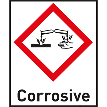 Corrosive | Gefahrstoffetiketten