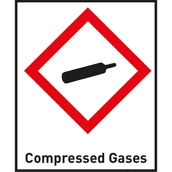 Compressed Gases | Gefahrstoffetiketten