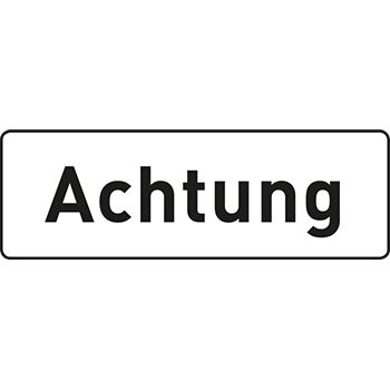 Achtung | Gefahrstoffetiketten