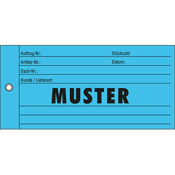 Muster | Kartonetiketten