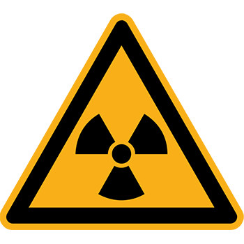 Radioaktive Stoffe / ionisierende Strahlen | Piktogramme und Sicherheitsschilder 