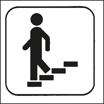 Treppenhaus | Piktogramme und Sicherheitsschilder 