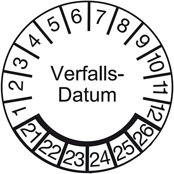 Verfallsdatum | Prüfplaketten