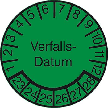 Verfallsdatum | Prüfplaketten