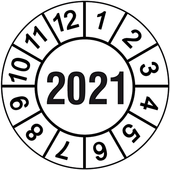 2021 | Prüfplaketten