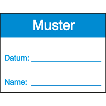 Muster | Qualitätssicherungs&shy;etiketten