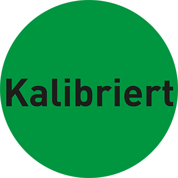 Kalibriert | Qualitätssicherungs&shy;etiketten