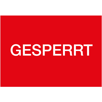 Gesperrt | Qualitätssicherungs&shy;etiketten