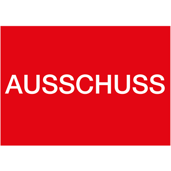 Ausschuss | Qualitätssicherungs&shy;etiketten